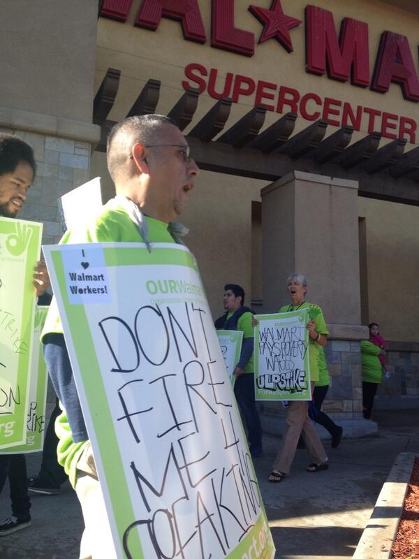 Los Angeles Walmart Workers On Strike, Stage Sit-in, Dozens Arrested ...